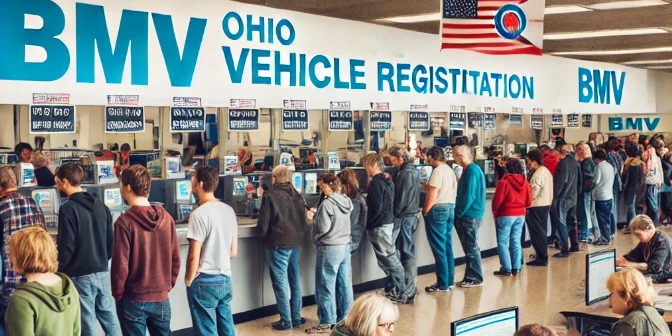 Cómo Renovar sticker de placas de Ohio en oficinas del BMV